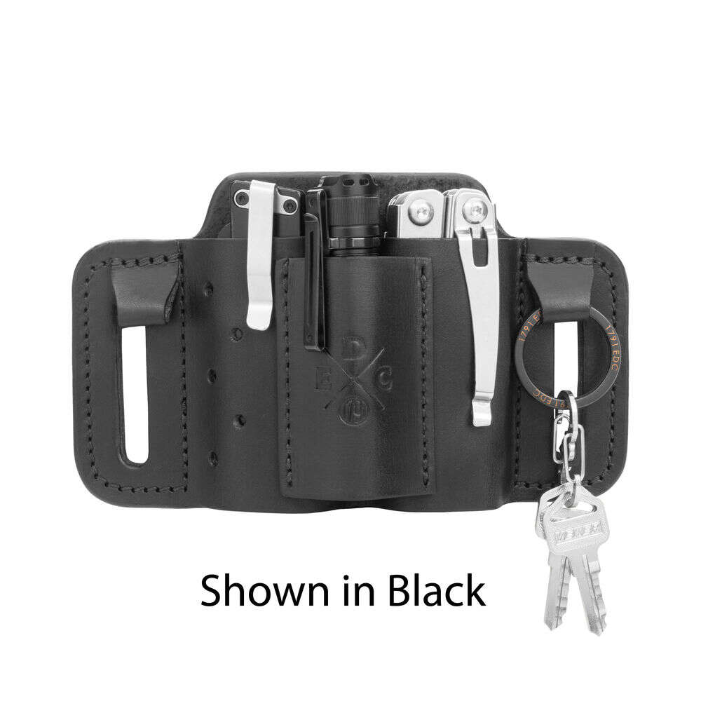 Holsters 1791 Gunleather Medium 1791 MN-ES-MF-BLK-A  EDC MINI EASY SLIDE MED BLK • Model: Medium